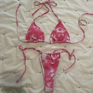 Bikini Set Size M Color Pink
